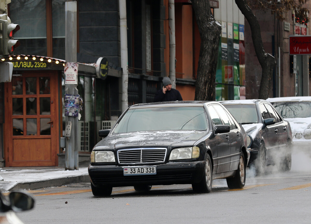 Подборка Mercedes W140 на дорогах Армении | ФотоОхота на автомобили | Дзен