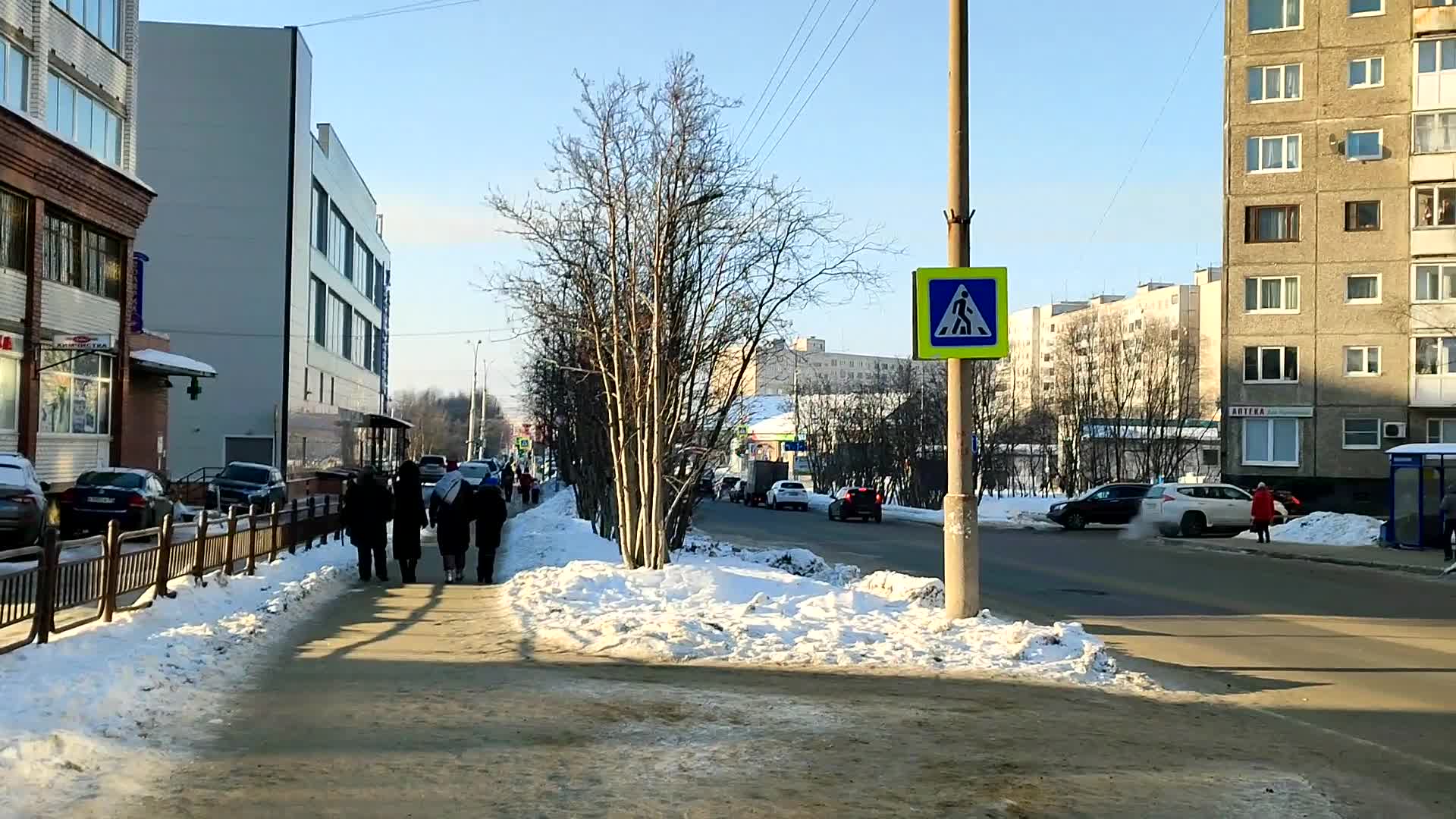 Мурманск. Якорный переулок, Ледокольный проезд, улица Беринга.