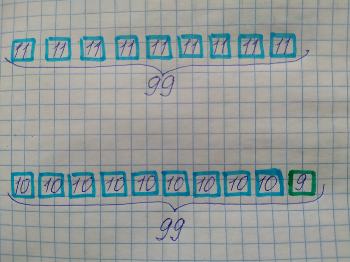 Так не подойдёт. Надо на 1 больше.