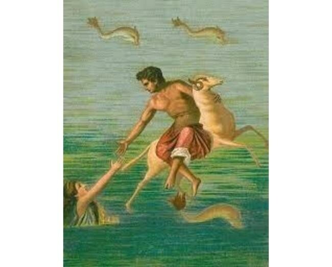 Картинка из открытого доступа. Гелла и Фрикс