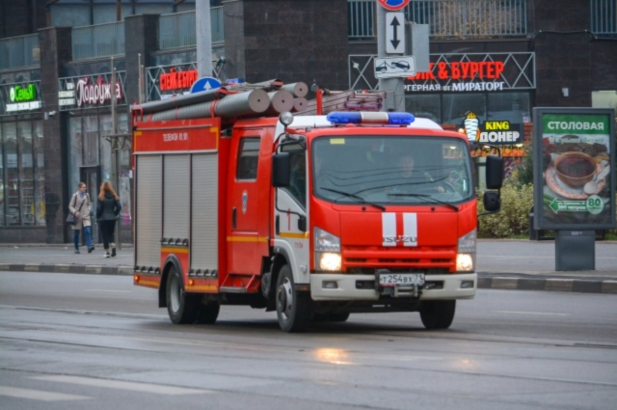    Административное здание горело на улице Коминтерна в Нижнем Новгороде