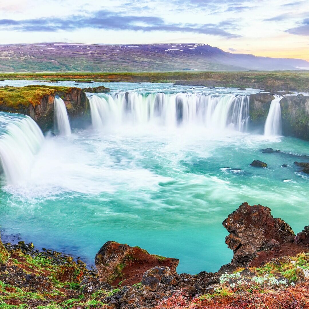 Водопад торуфосс Исландия