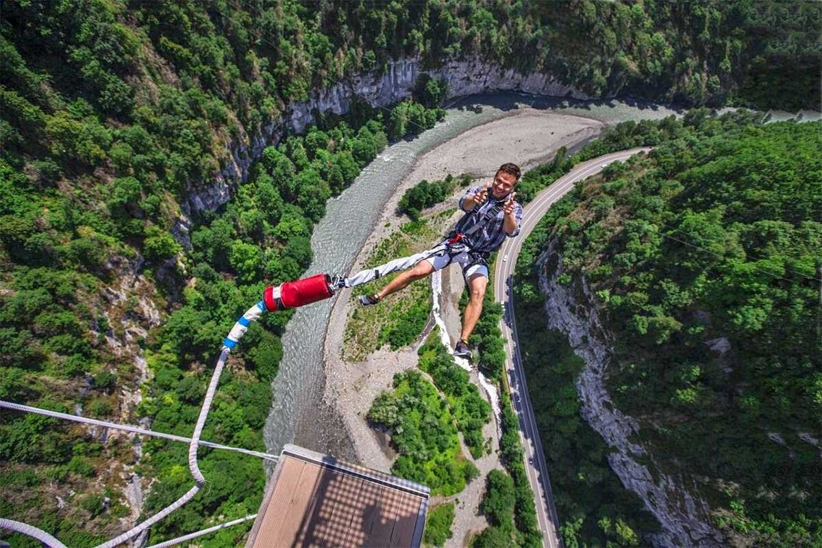 Банджи джампинг Абхазия