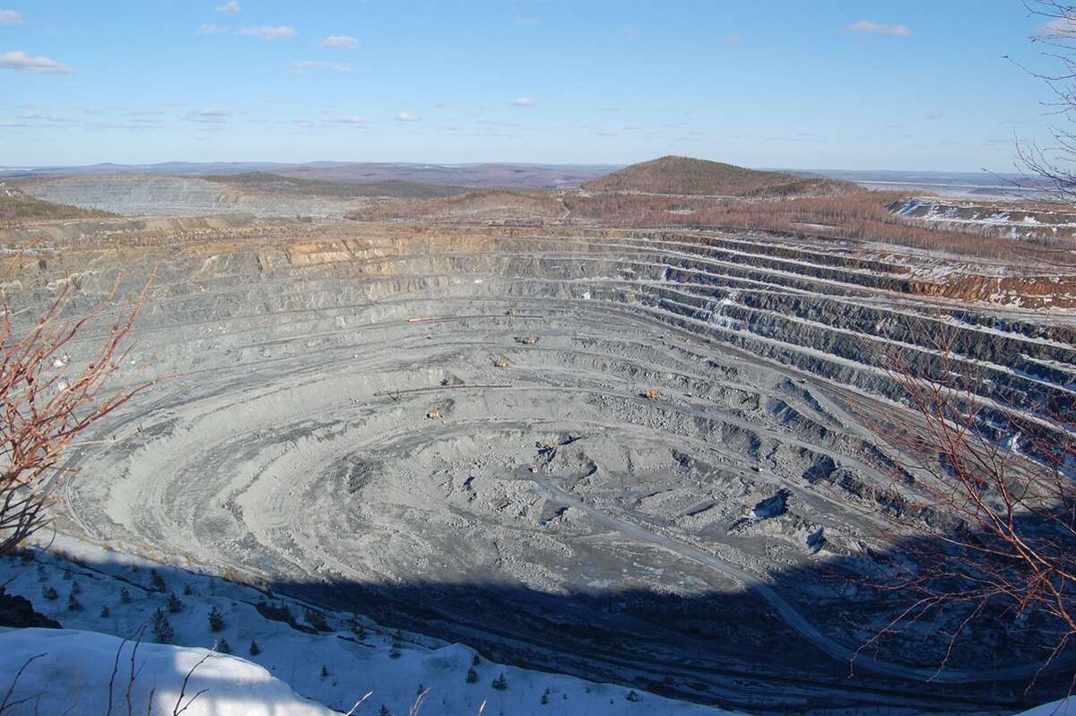 Западный карьер Качканарского ГОКа