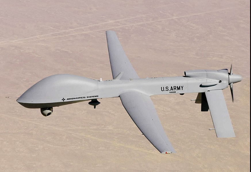 Ещё один легендарный американский дрон General Atomics MQ-1C Grey Eagle, с "максимально защищенным каналом связи. Говорят, что против аппаратов РЭБ, аналогичных нашей"Красухе", они особо не работают. Фото Армии США