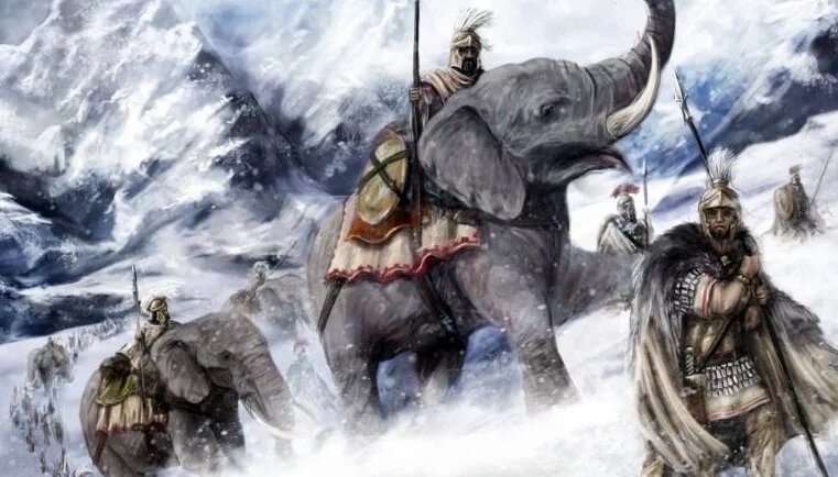 Войнам Ганнибала предстояло преодолеть тяжелейший путь в их жизни