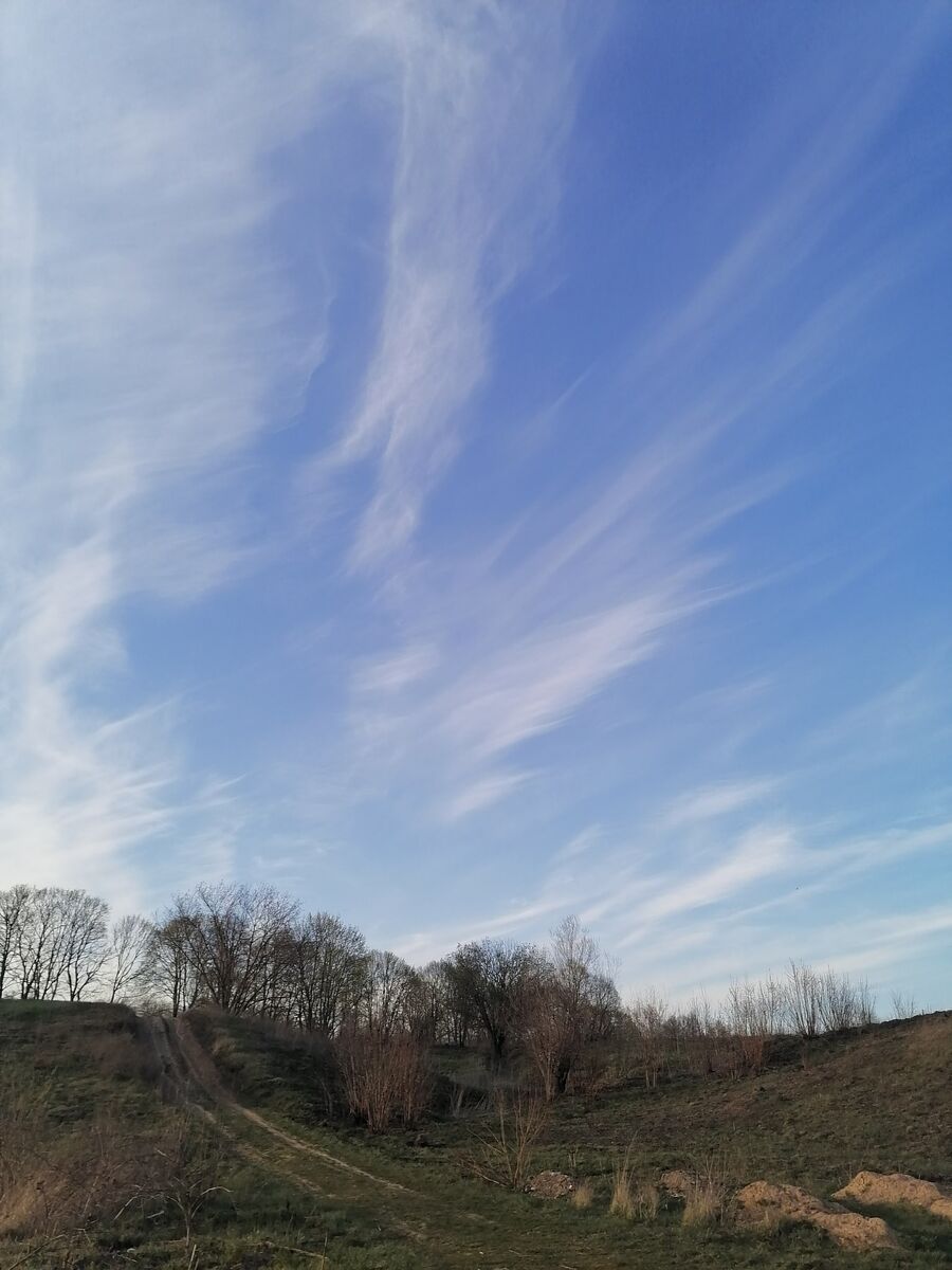 Такие облака бывают не часто