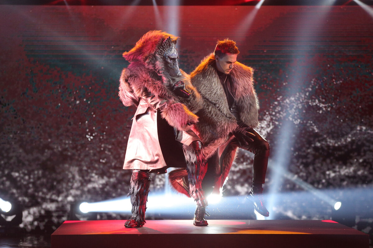 Кадр из шоу "Маска".