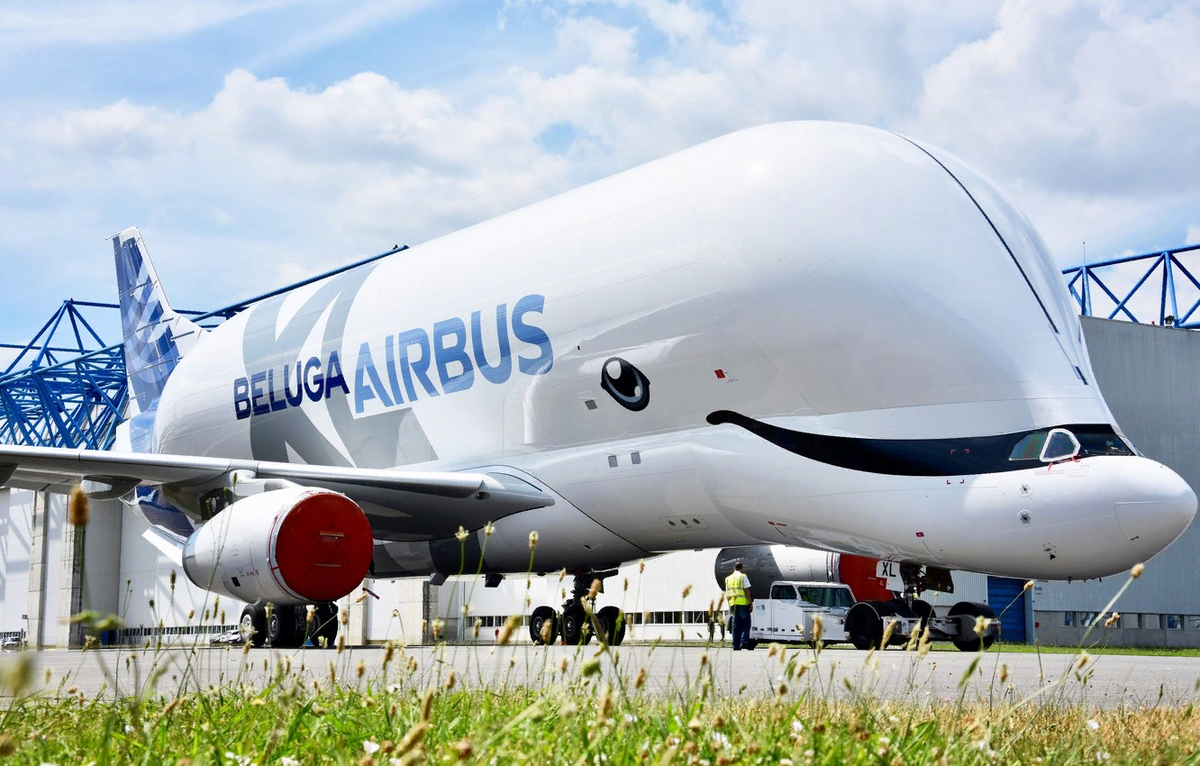 Airbus A300-600ST Super Transporter.