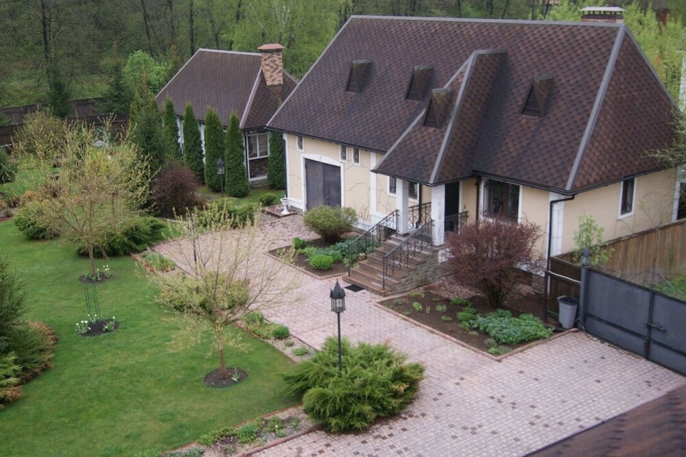 Внутренний двор гостевого дома