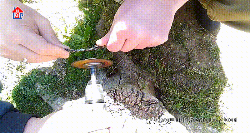 Стачиваю дефекты