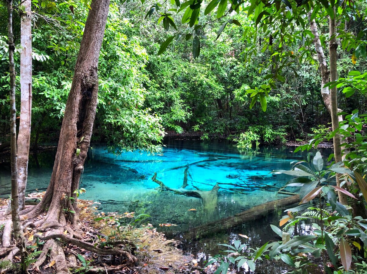 Голубые водоемы Краби Таиланд