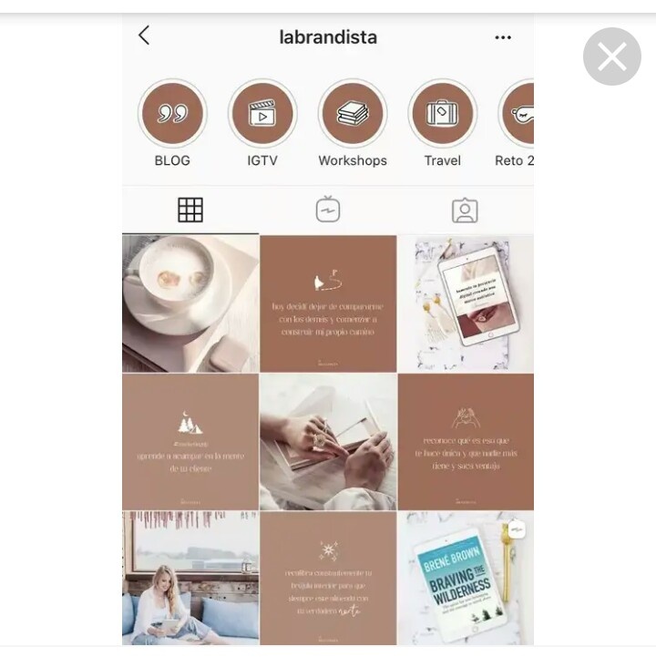 Аккаунт в едином стиле