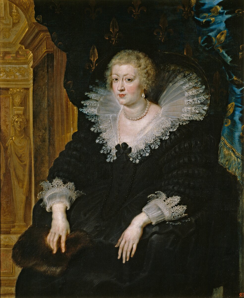 Рубенс. "Портрет Анны Австрийской". Ок. 1622. Прадо