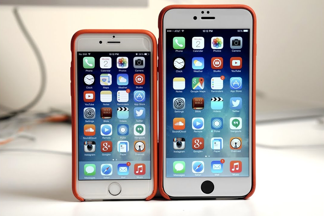 Телефоны с разной диагональю. Источник фото – Яндекс.Картинки  