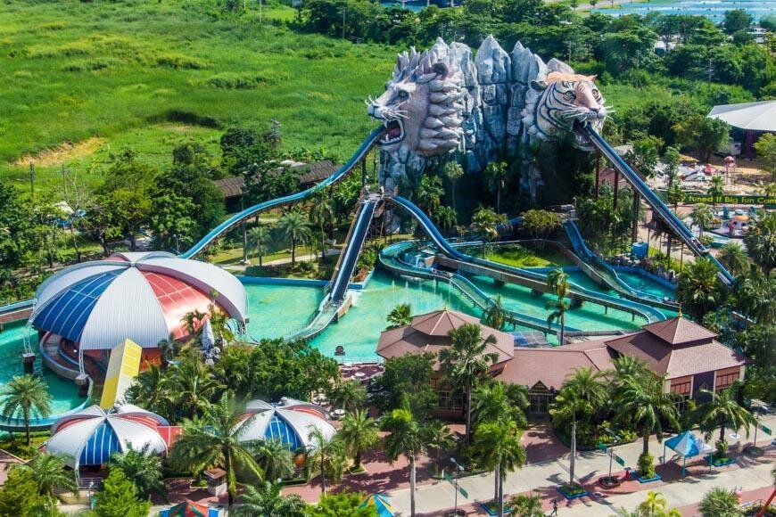 Аквапарк Siam Park City в Бангкоке, Таиланд
