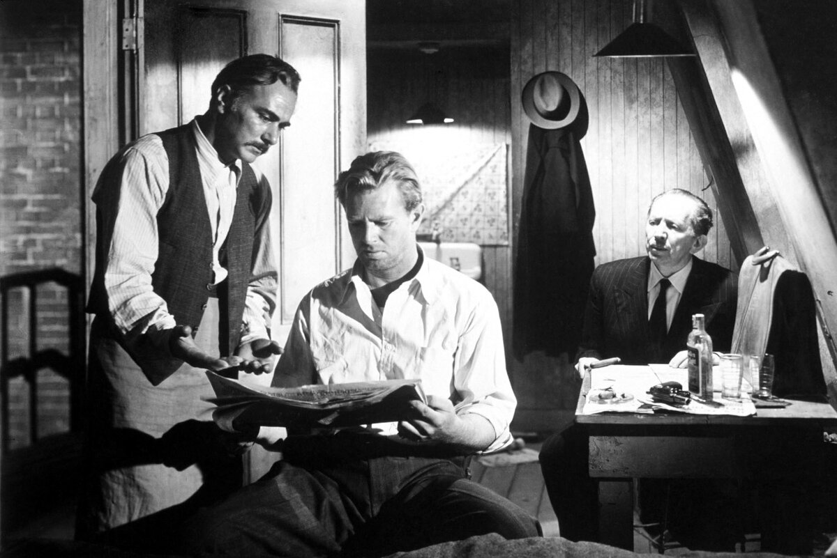 Кадр из фильма "Асфальтовые джунгли" (1950)