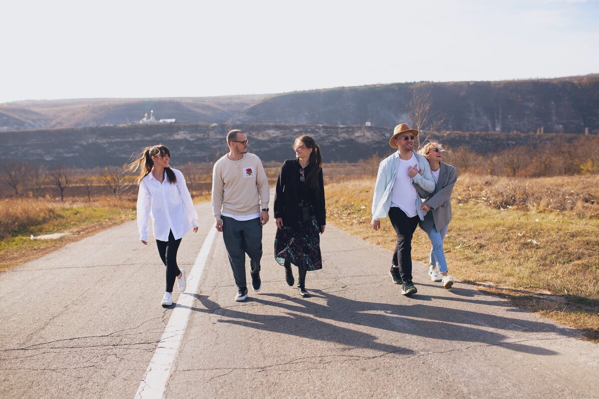В окрестностях Старого Орхея недалеко от Кишинёва.