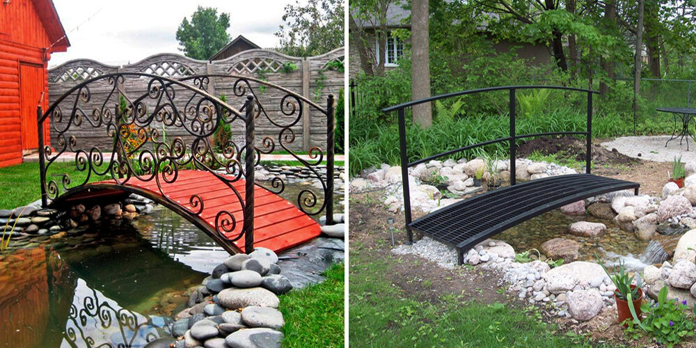 Декоративные садовые мостики – практическое и эстетическое решение для частной усадьбы