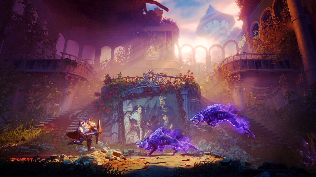 Trine 4, мне понравился кооператив, играл с братом. Оба играли в GOG версию игры.