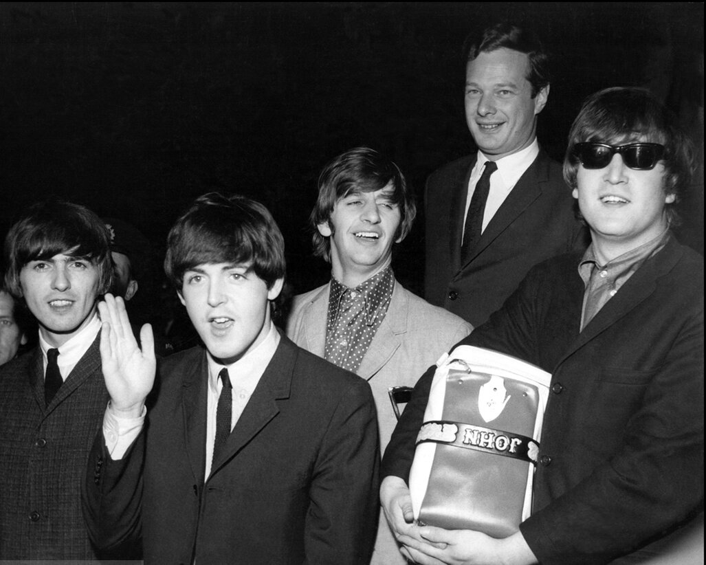 21 сентября 1964, прибытие в Лондон с амер.гастролей.