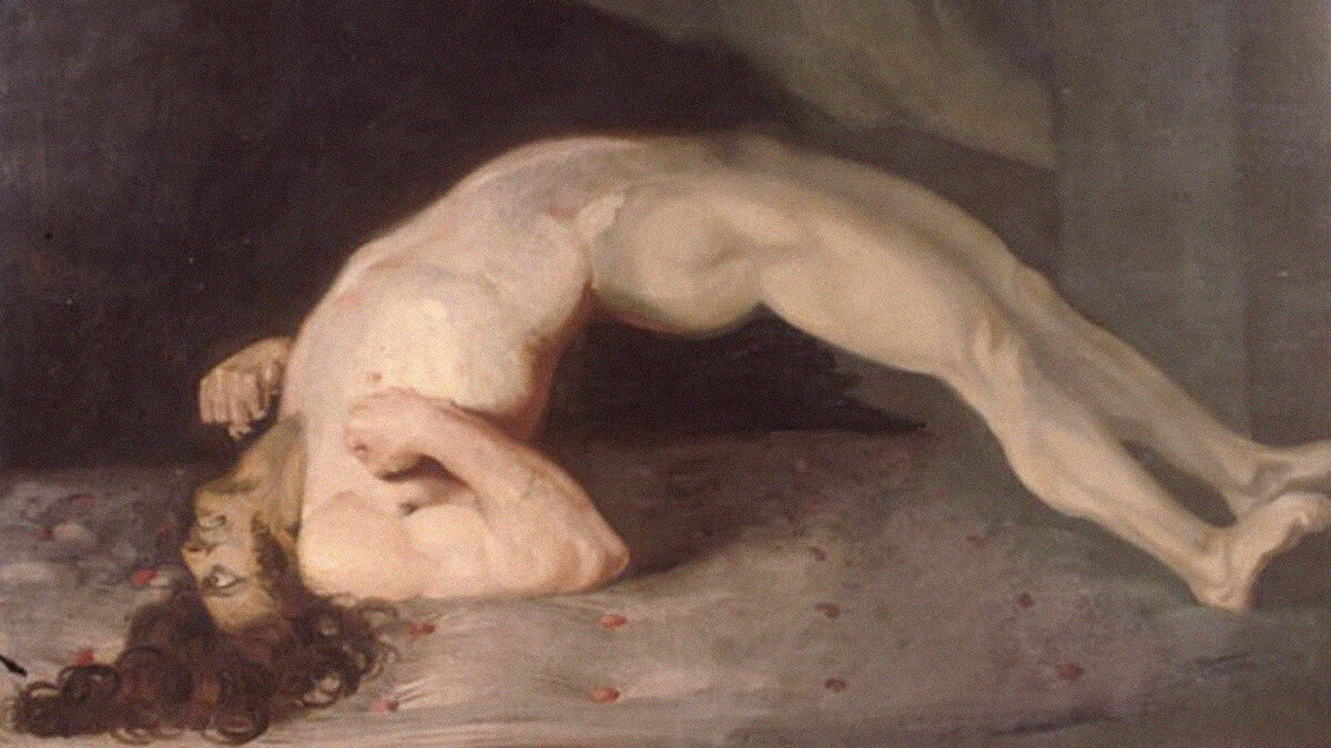 Картина маслом: Чарлз Белл – “Опистотонус” 