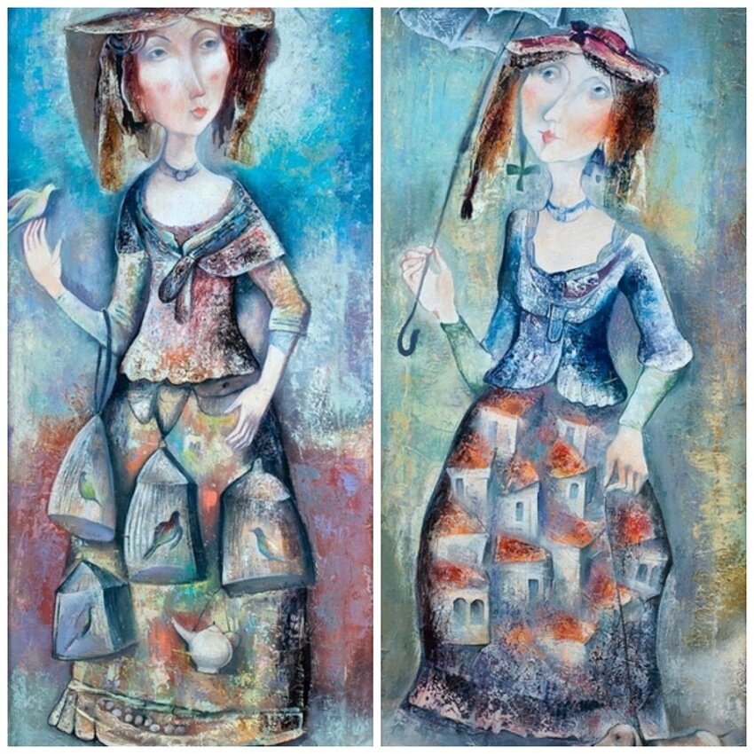 Картины эмзар хабулиани
