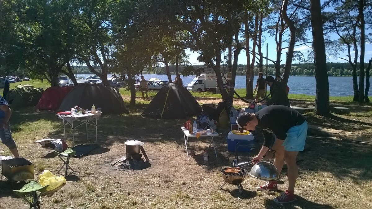 Кемпинг истринское водохранилище