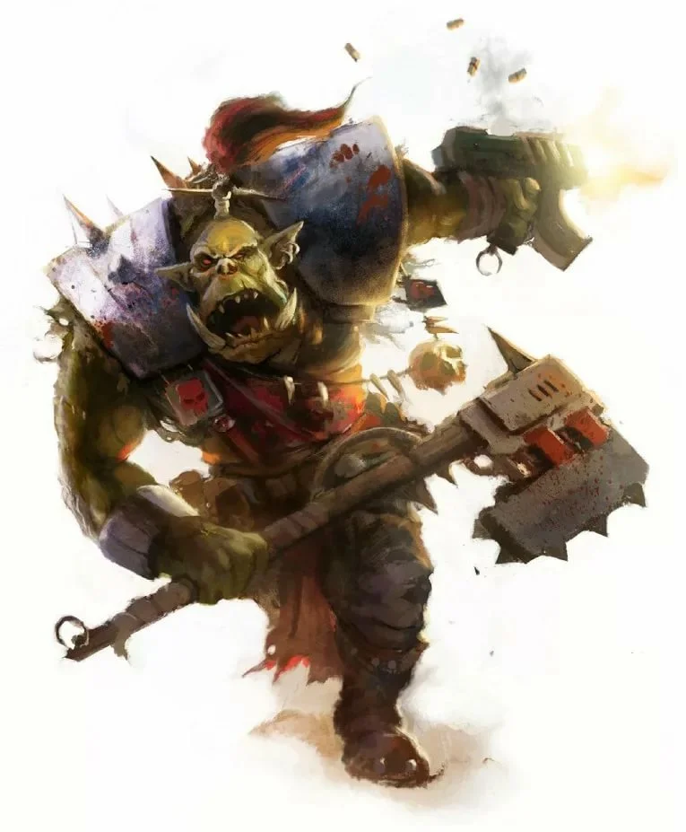 Орк  из  клана  Кровавые  топоры.