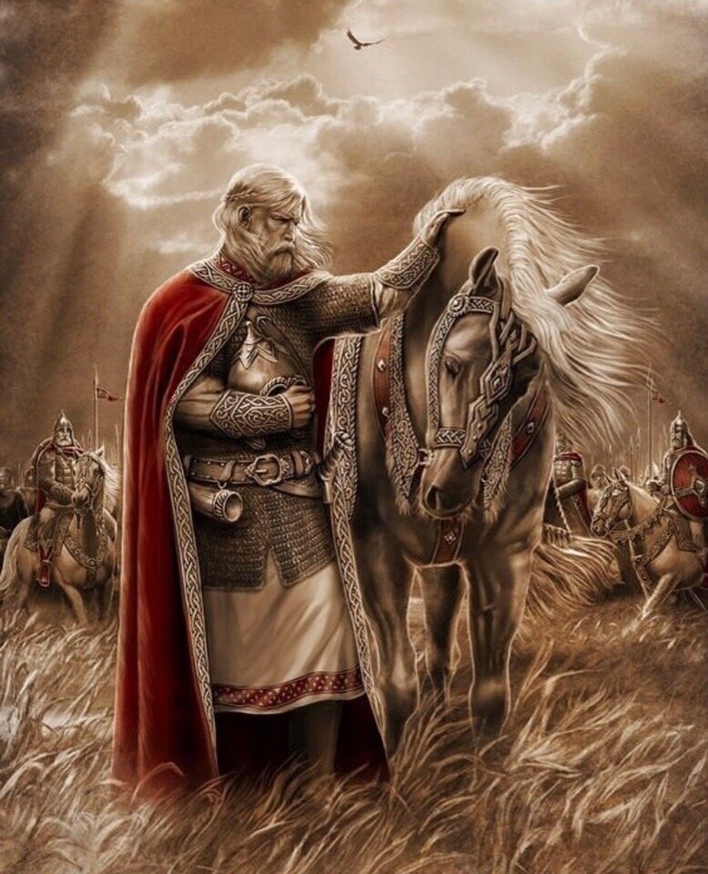 Ожиганов И., Вещий Олег (Прощание с конём)