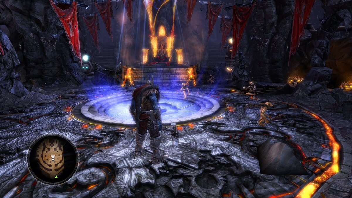 Преображение главного зала Темной башни. Начало игры.