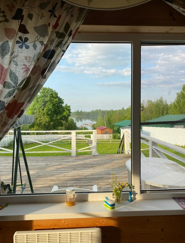 Вид из окна кухни