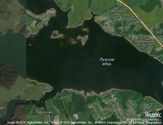 Русфишинг на Акатовском водохранилище | Отдых и рыбалка в Рузском районе Московской области