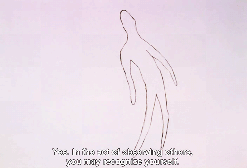 Да. Смотря на других, ты можешь узнать себя.