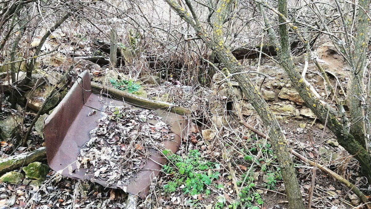 Недалеко от заброшенного дома увидели погреб, а возле него и другие  находки. Показываю. | Познаем вместе! | Дзен