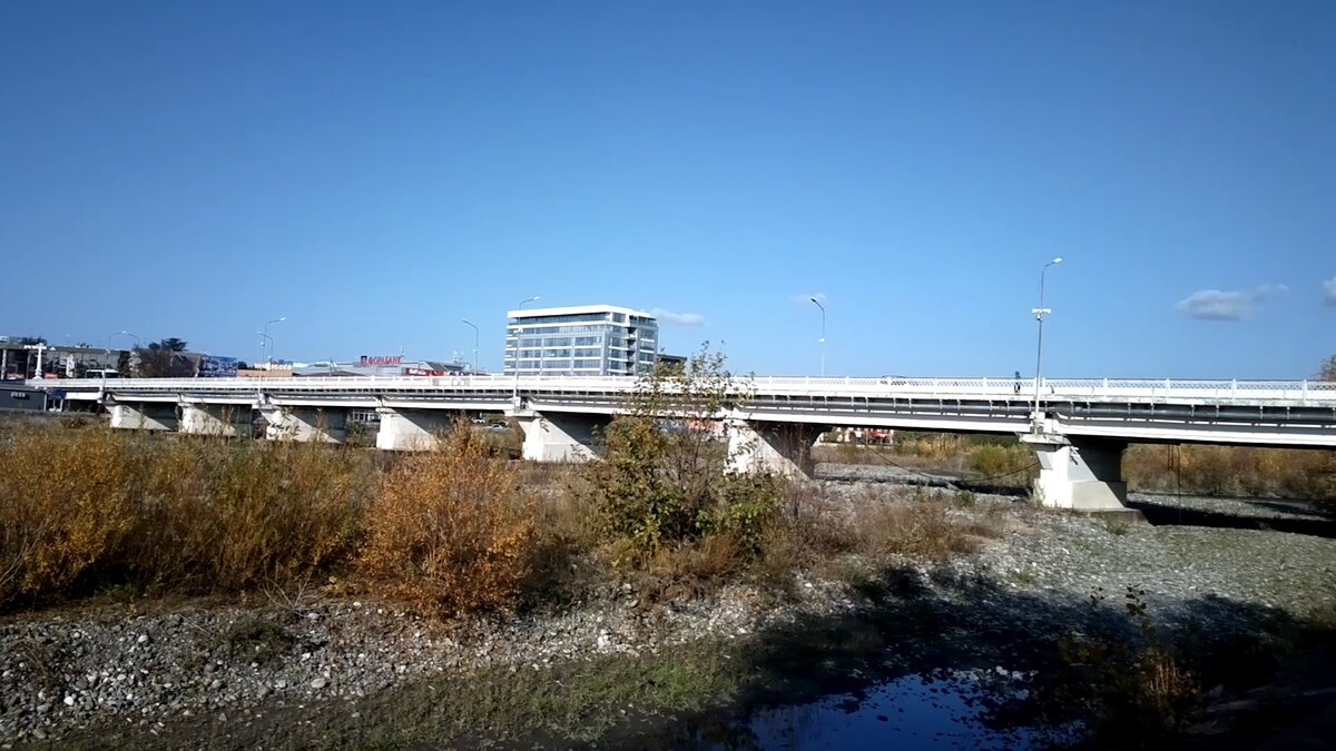 Старый Адлерский мост через р.Мзымта