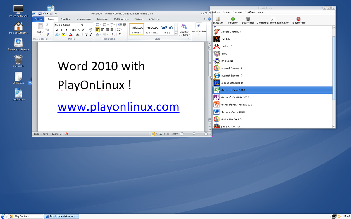 Microsoft Office в Linux