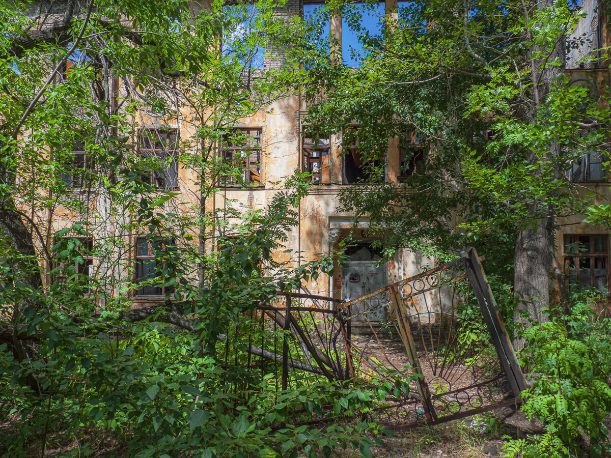 Заброшенное СПТУ № 51 в Новой Александровке