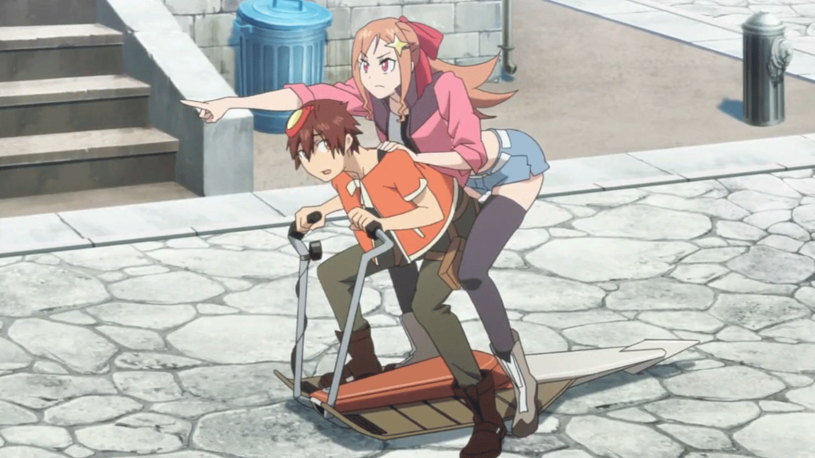 Нори. Использованы кадры из аниме "Комета Люцифера";