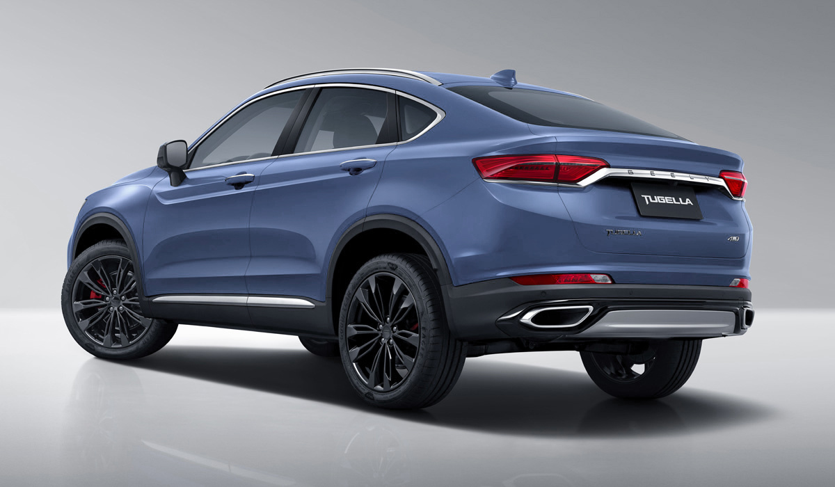 кроссовер Geely Tugella концепт (рендер)