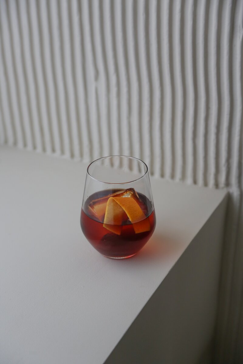 Strawberry-Balsamico Negroni
