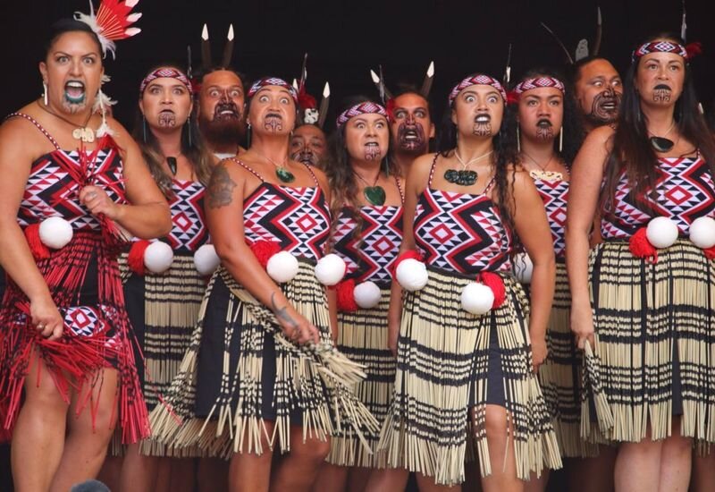 Традиционный танец хака, который маори исполняют на Новый год. Фото из интернета 