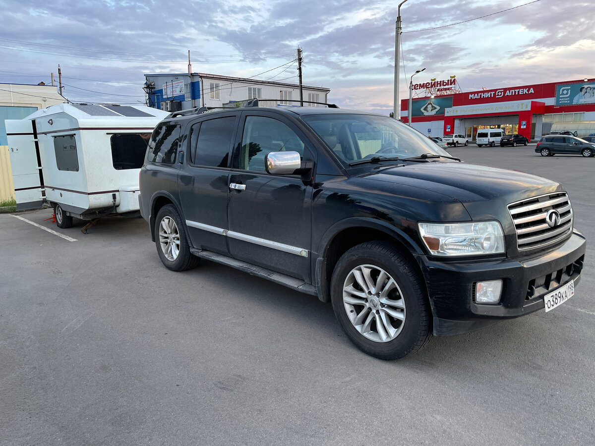 Прямо сейчас мы путешествуем по России на нашем "финике" с автодомом