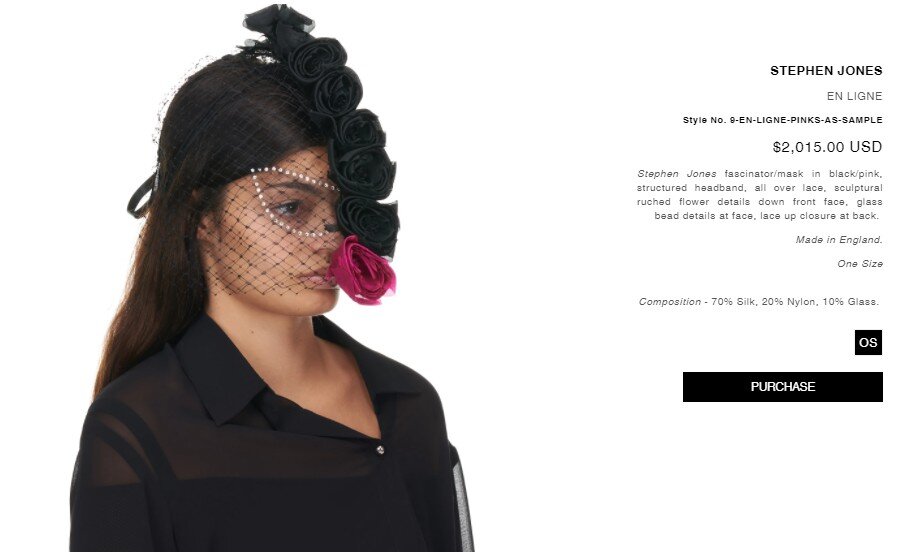 Обзор, конечно, затруднен, но что там смотреть? Это пусть окружающие смотрят и ахают! (скриншот с сайта магазина брендовой одежды) 