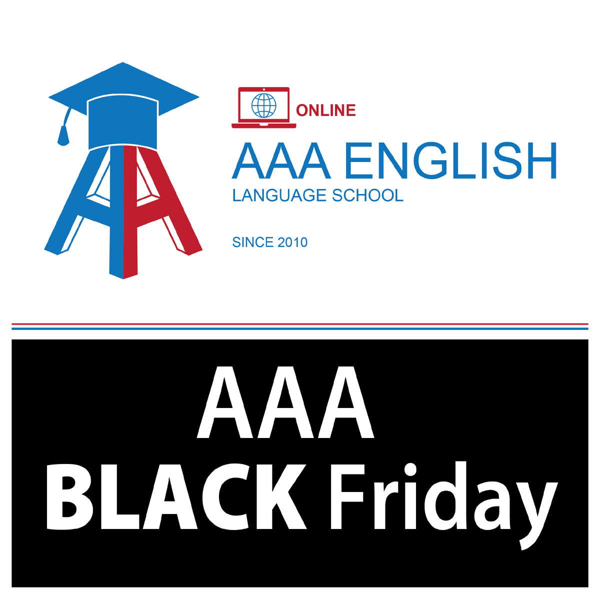 Черная Пятница в AAA English