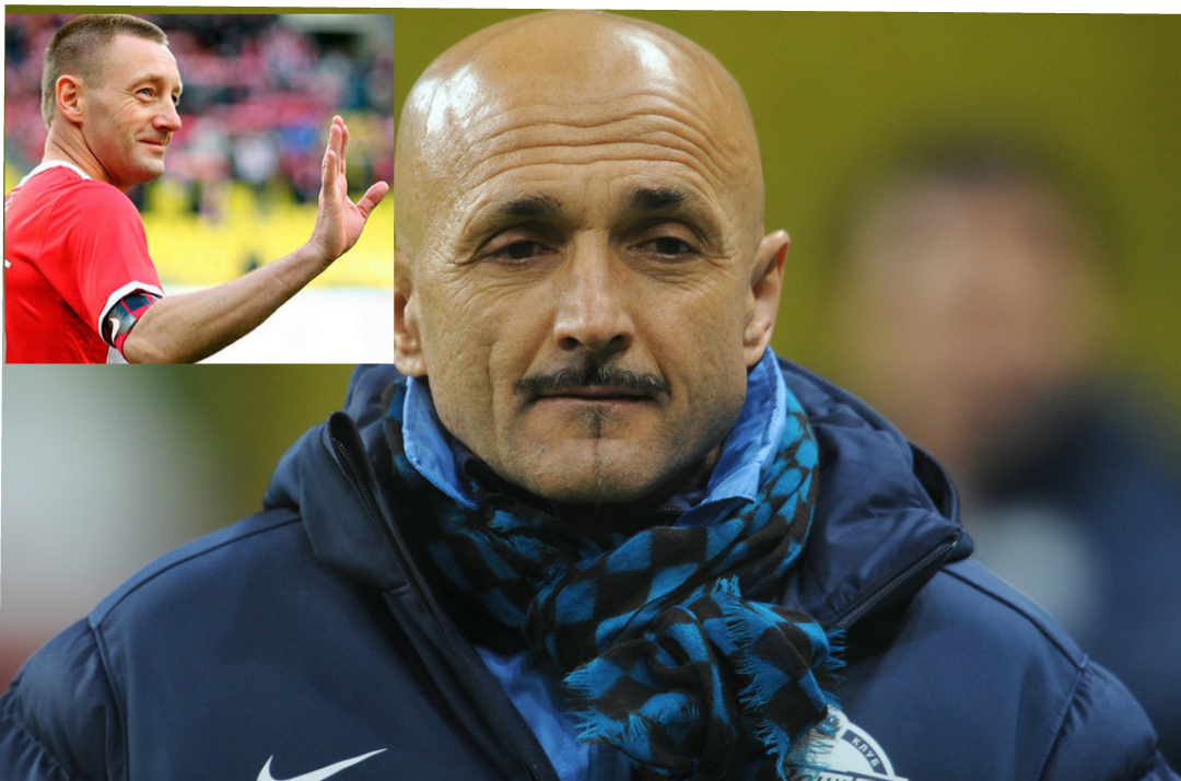 Блестящая лысина Спаллетти, по которой предложил дать Андрей Тихонов. Источник фото: картинка из интернета и фотошоп автора