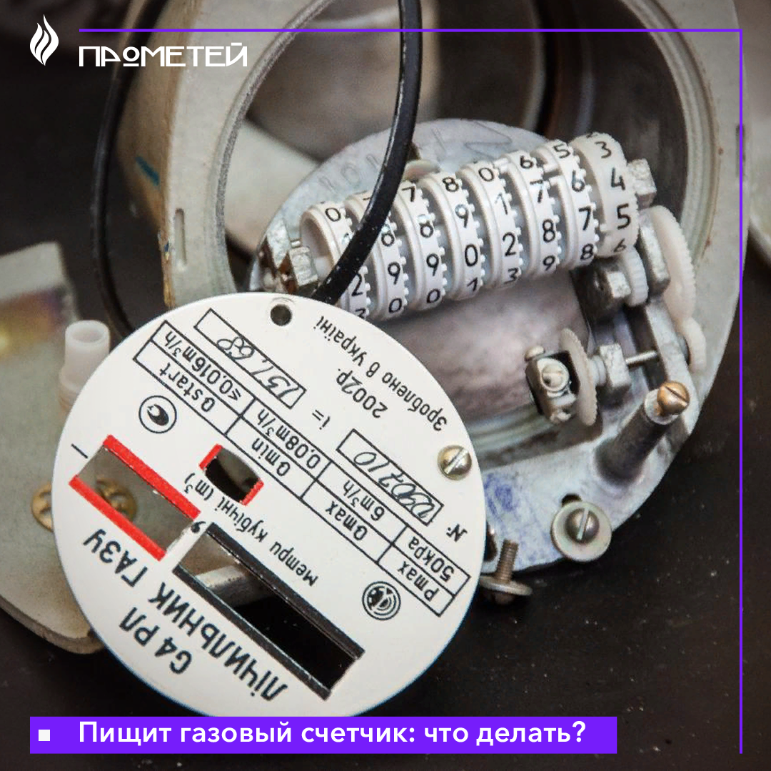 Что делать, если пищит газовый счетчик? Поможет ли мастер? | Магазин  
