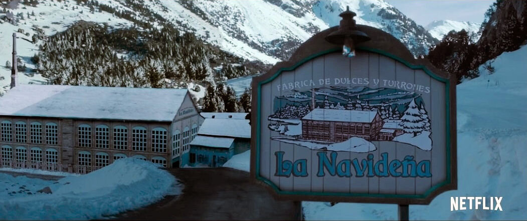 Кадр из трейлера фильма «В тысяче километрах от Рождества» (2021) от Netflix