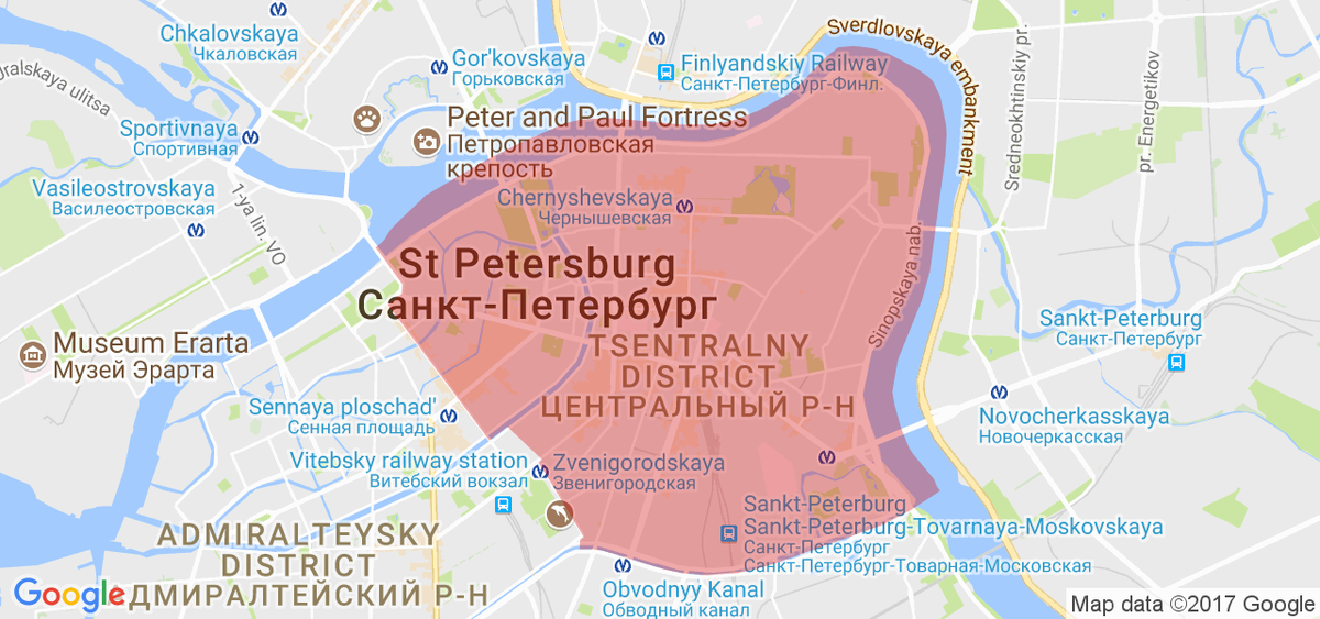 Где находится номер спб