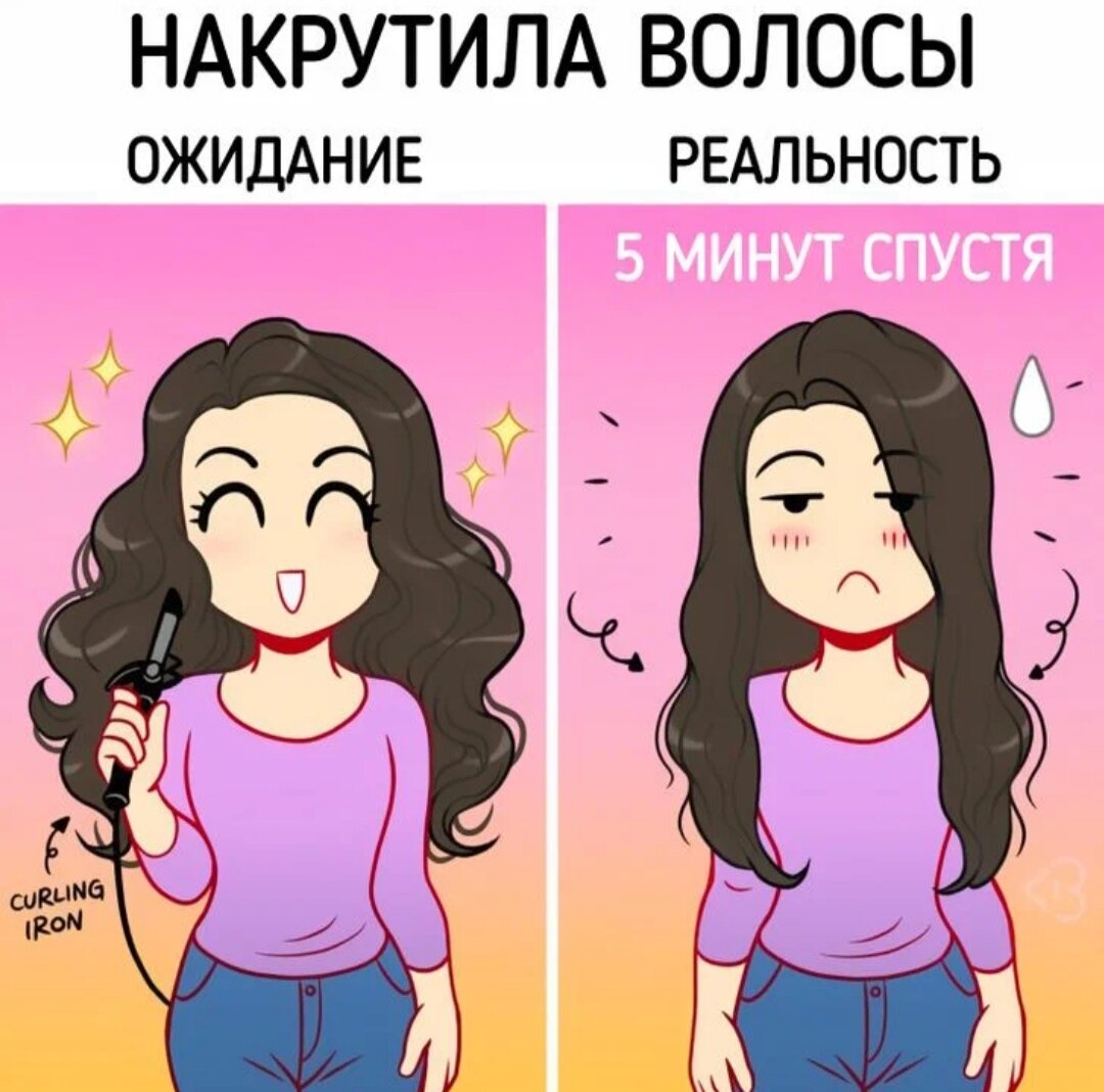 Рисунок ожидание и реальность